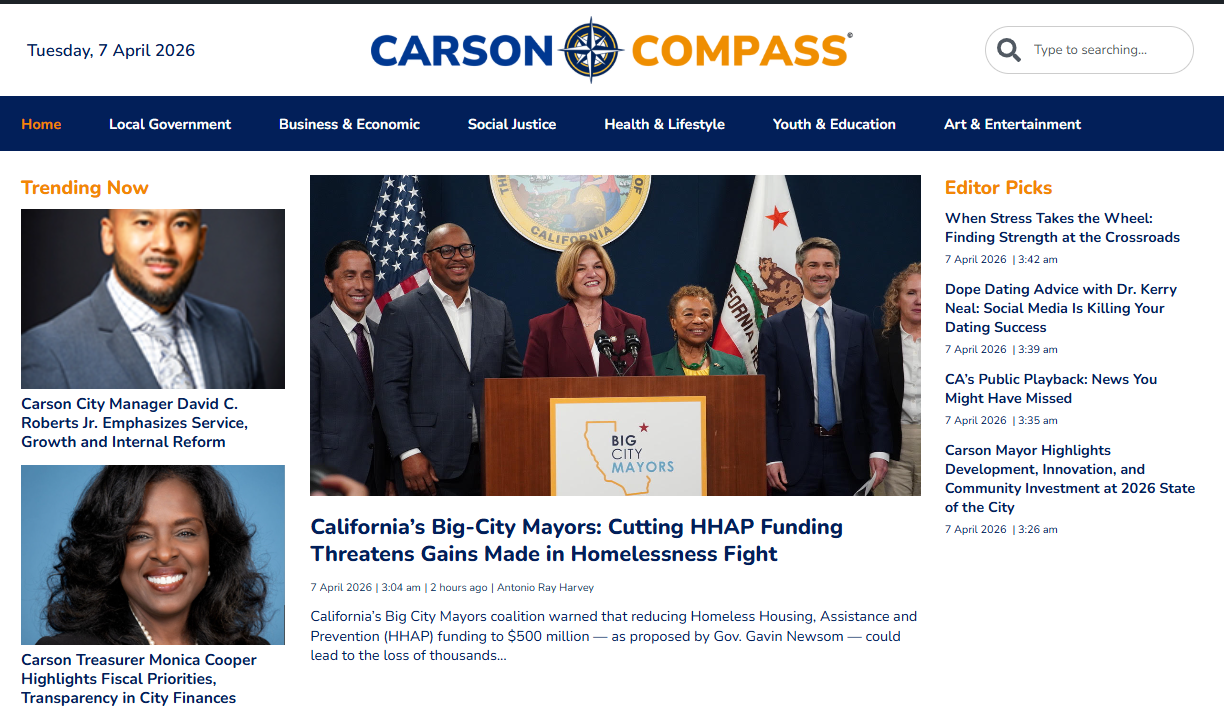 Carson compass page